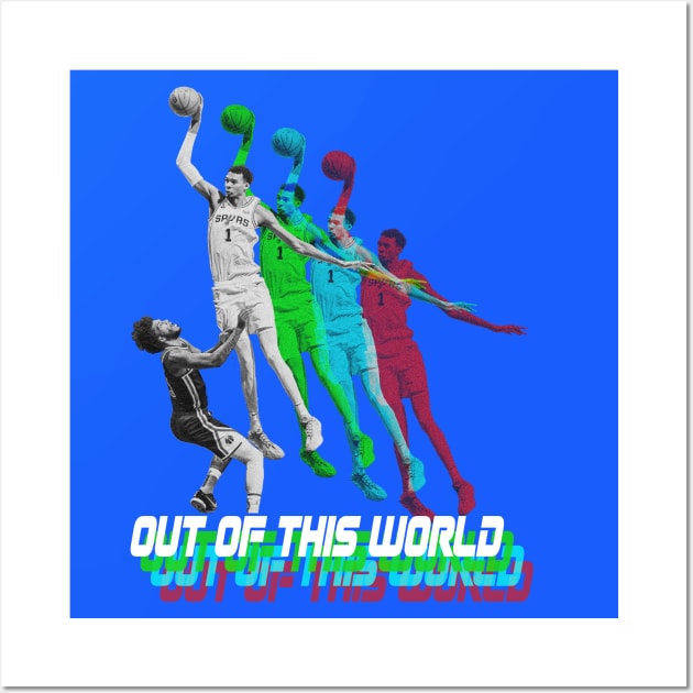 Wemby - OUT OF THIS WORLD Wall Art by OG Ballers